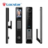 Locstar télécommande intelligente Tuya Wifi Cerradura Inteligente 3D reconnaissance faciale biométrique serrure de porte avec caméra de sonnette