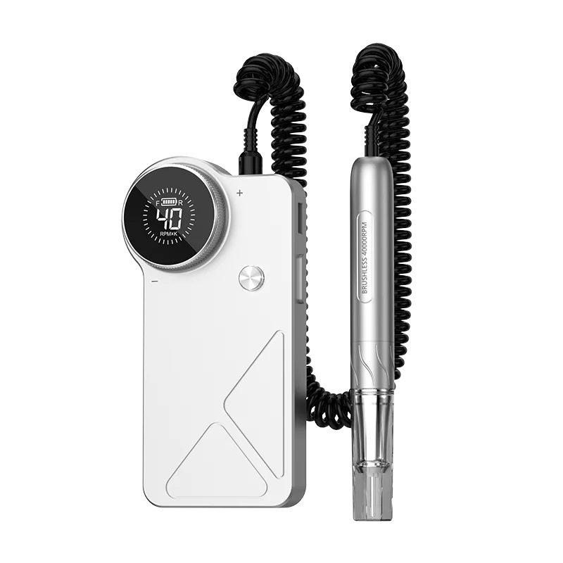 Perceuse à ongles professionnelle JIEDAN JD-B6-73, 40 000 tr/min, 4 500 mAh, moteur sans balais, 65W