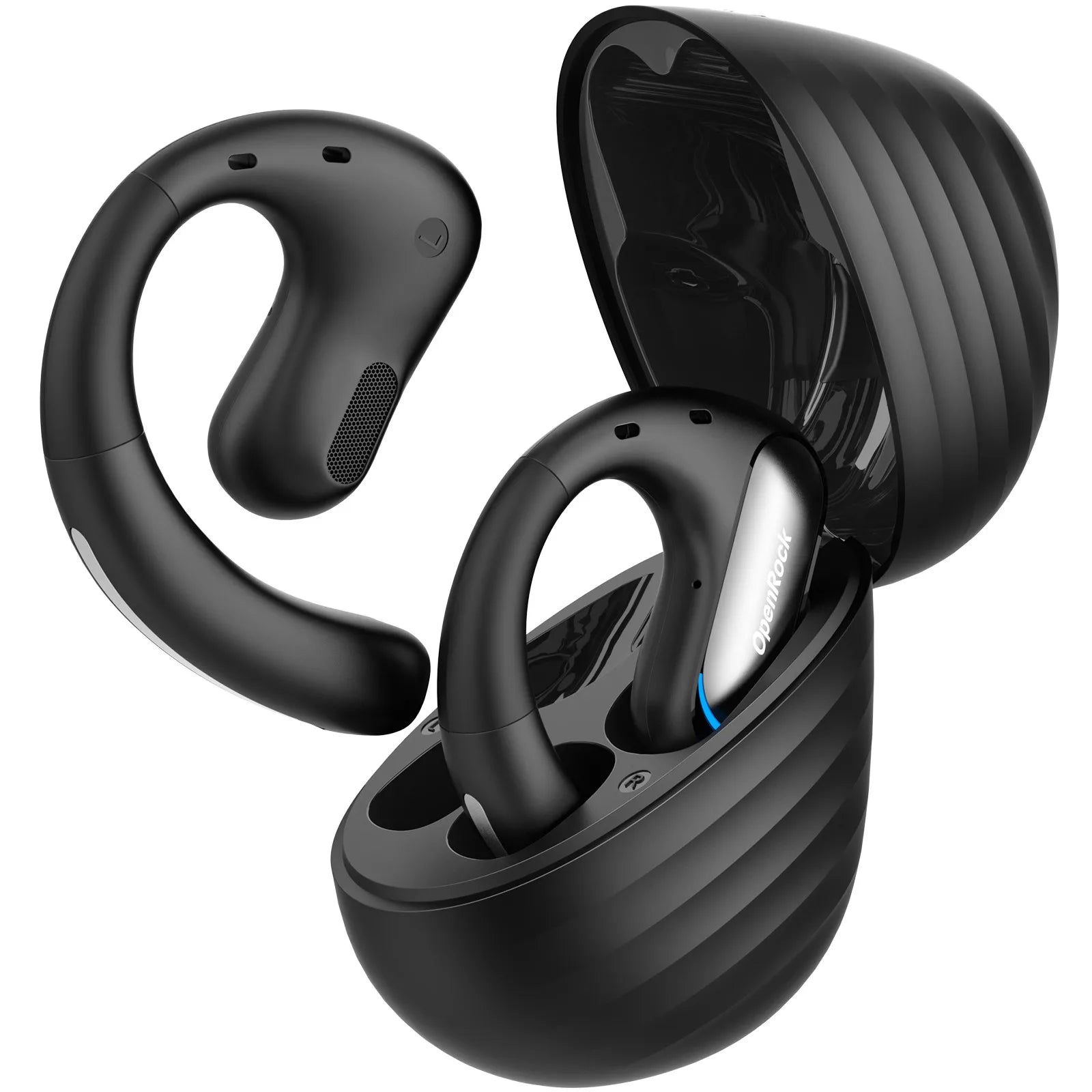 Écouteurs Open-Ear OpenRock T1 – Bluetooth 5.0, 15h Autonomie & IPX5 Sport