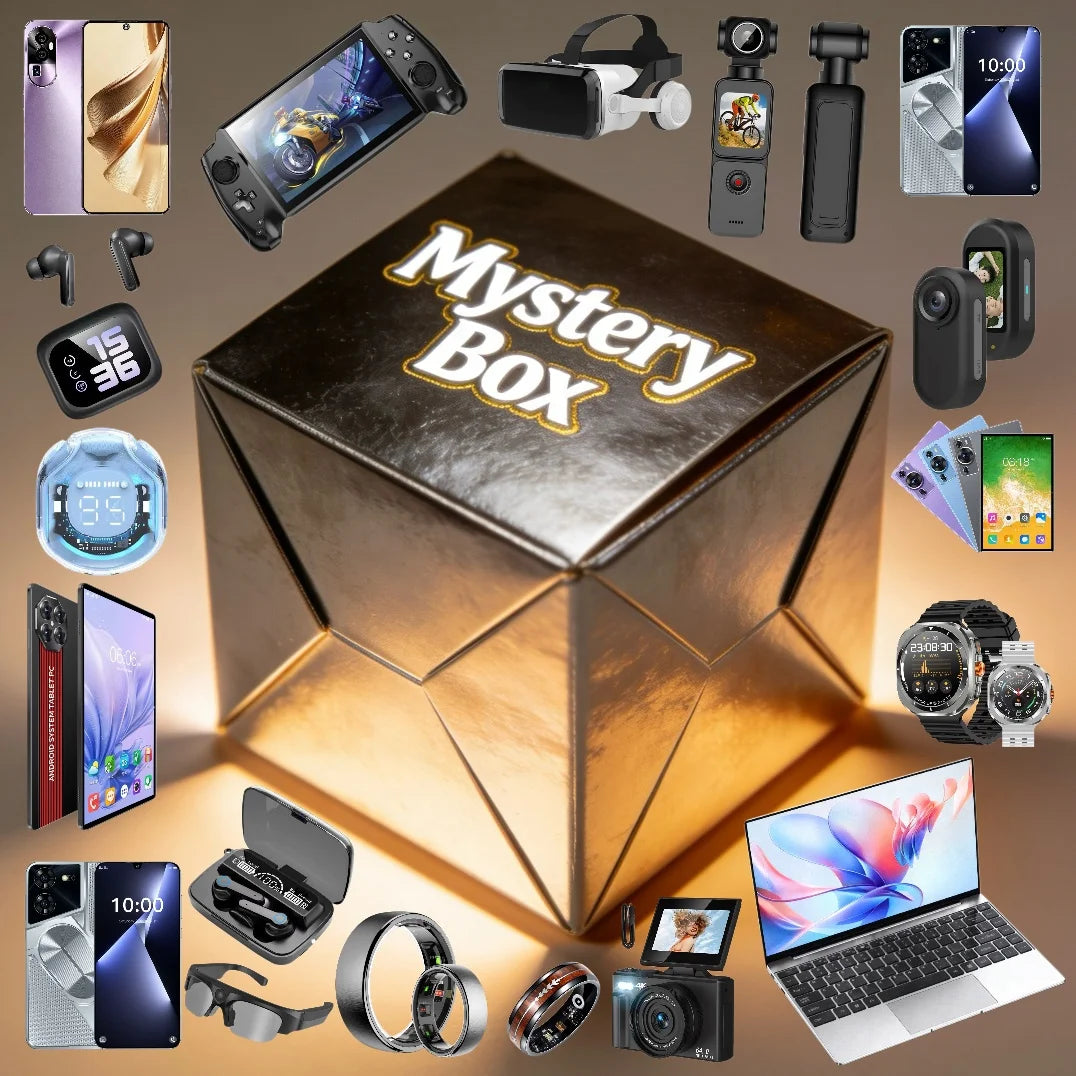 Coffret Mystère Lucky 3C Tech 100% Surprise – Montre, Écouteurs, Smartphone
