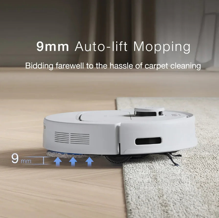 Aspirateur robot laveur ECOVACS DEEBOT N30 PRO OMNI blanc à vidange automatique