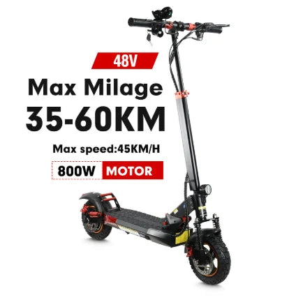 Trottinette électrique haute vitesse 13 Ah 48 V 800 W en alliage d'aluminium pour adultes, puissante, vitesse maximale 45 km/h