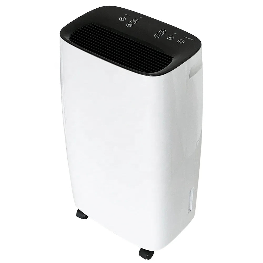Déshumidificateur commercial 12 L, jusqu'à 185 m², panneau de commande tactile, 10 litres, pour la maison