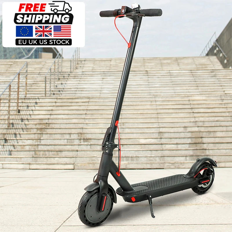 Trottinette électrique portable 36 V 10 Ah, pliable, longue autonomie, pour adultes, disponible en entrepôt aux États-Unis, au Royaume-Uni, en UE et en Allemagne.