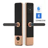 Serrure de sécurité israélienne pour porte en bois, étanche, avec empreinte numérique numérique, compatible avec TTLock Cloud. Sécurité domestique sans clé.