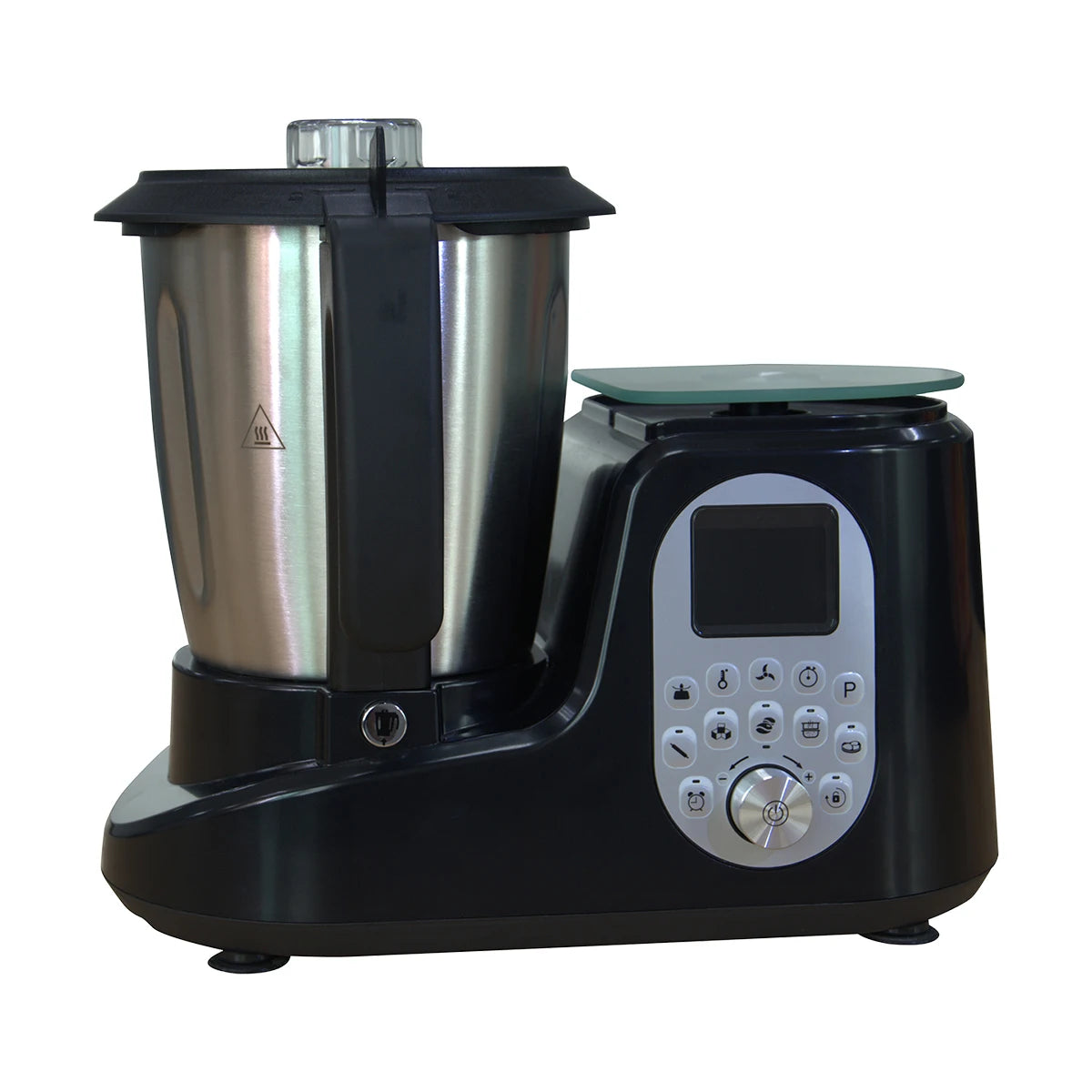 Robot culinaire électrique multifonction 10 vitesses, capacité 3,5 L, portable, pour la cuisine : mixage, broyage, hachage, acier inoxydable 304