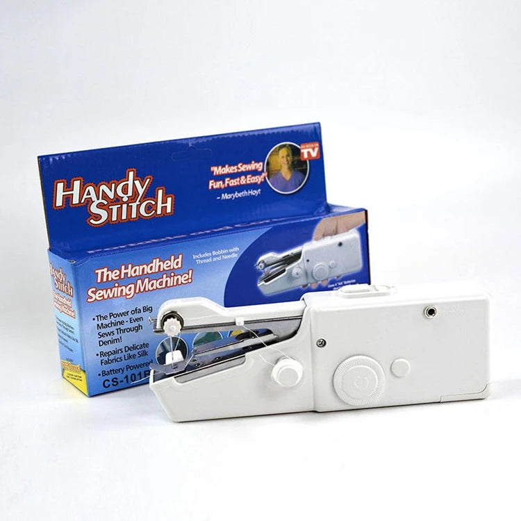 Machine à coudre portable Handy Stitch sans fil, outil de couture rapide pour tissus, vêtements, vêtements pour enfants, usage domestique et voyage.