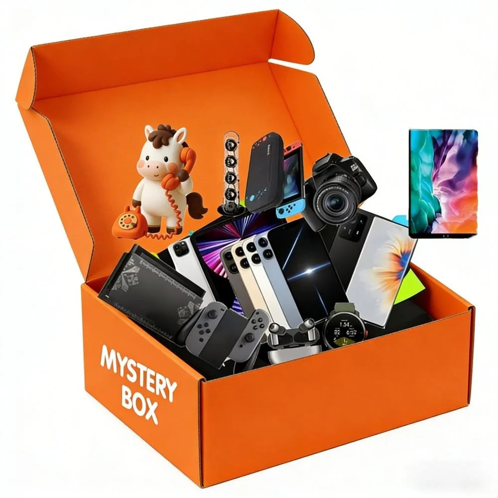 Coffret Mystère Basic 2026 – 1 à 3 Appareils : Montre, Écouteurs, Drône Surprise