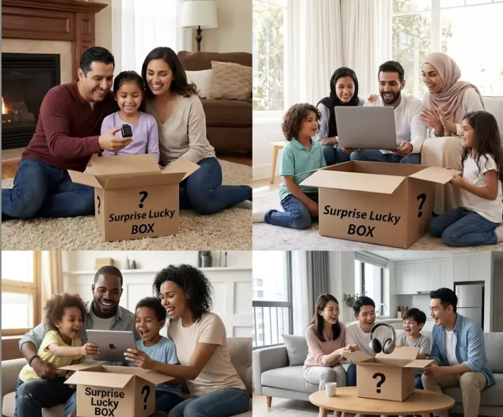 Box Mystère Digital 5 Pièces 2026 – Grande Box Électronique 3C Lucky Surprise