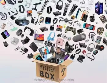 Coffret Mystère Digital 5 Pièces – Smartphone 5G, Tablette, Laptop, Montre, Écouteurs