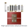 Sèche-cheveux 6 en 1, moteur sans balais 1350 W, lissage/bouclage/séchage, voyage, 110-240 V
