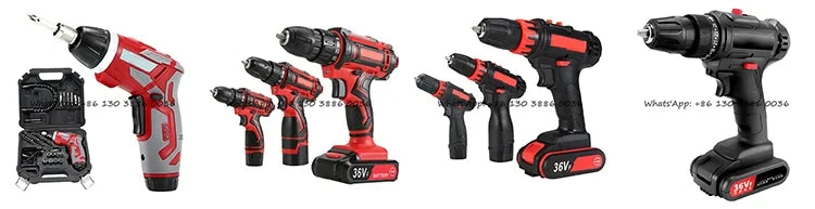 Marteau-piqueur portable 21 V 800 W, 26 mm, avec batterie au lithium. Perceuse à percussion sans fil et marteau rotatif de démolition compacte.