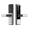 Serrures intelligentes à distance pour porte d'entrée, serrure électronique Tuya pour porte en aluminium, serrure de porte intelligente d'hôtel avec empreinte numérique et sonnette.