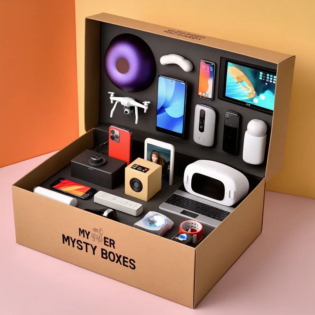 Coffret Mystère Famille – Téléphones, Gadgets & Objets de Collection Surprise