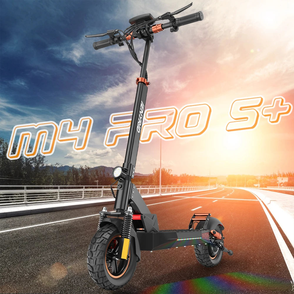 Trottinette électrique pliable 10 pouces 500 W à double suspension et longue autonomie - Trottinette électrique adulte avec