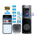 Sonnette vidéo intelligente sans fil Hongnaer 2MP WiFi avec batterie
