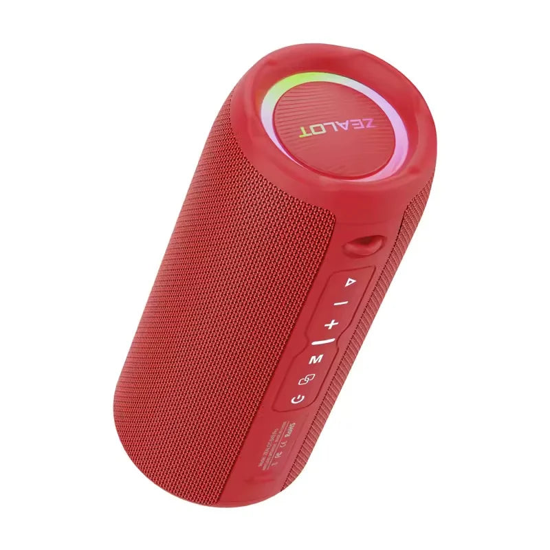 Lampe torche portable Enceinte Zealot S49 Pro – 20 W, IPX6, Bluetooth 5.2, RGB et batterie 3 600 mAh