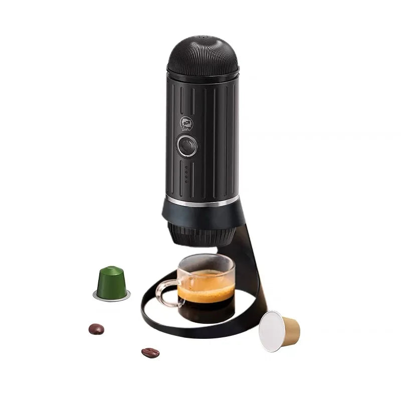 Machine à café expresso ICafilas à charge rapide USB, auto-chauffante et portable, mini machine à café