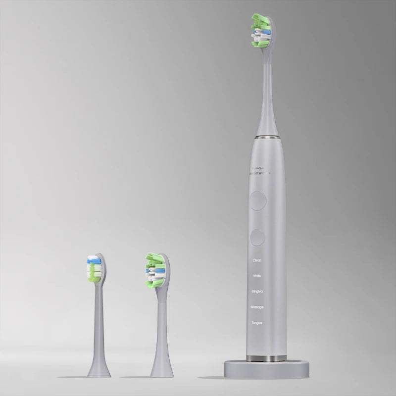 New Home Brosse à Dents Électrique LED | 48K Vibrations, Blanchiment Dentaire et Longue Autonomie USB