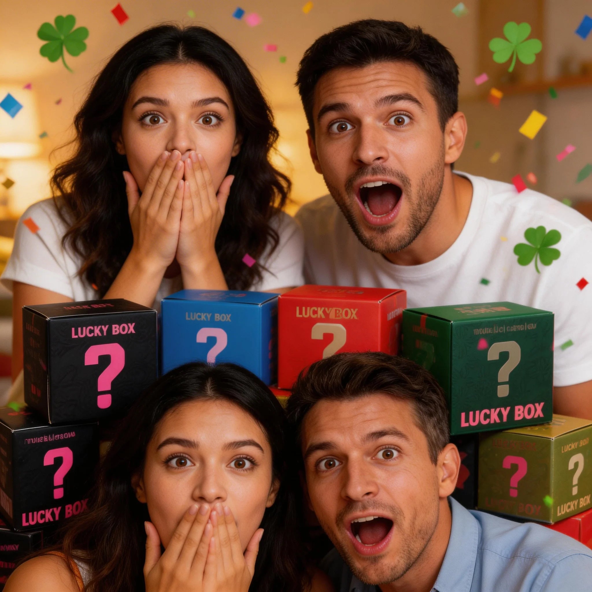 Coffret Mystère Digital 5 Pièces 2026 – Bracelet, Montre, Écouteurs Lucky Surprise