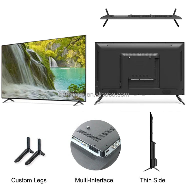 Téléviseur intelligent Android OLED noir de 100 pouces pour salle de bain, grand format, Skyworth