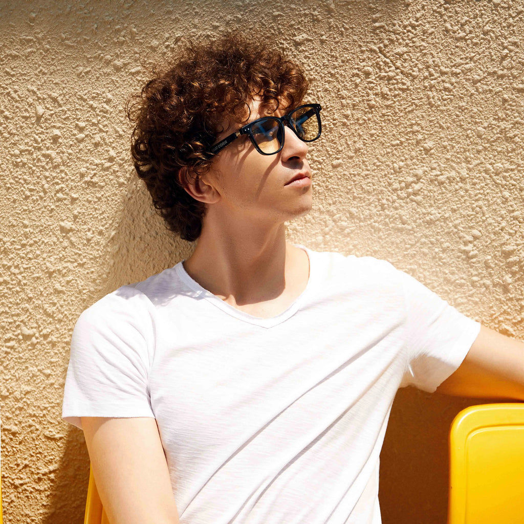 Lunettes Audio Bluetooth – Anti-Lumière Bleue, UV400, Unisexe & Haut-Parleur Intégré