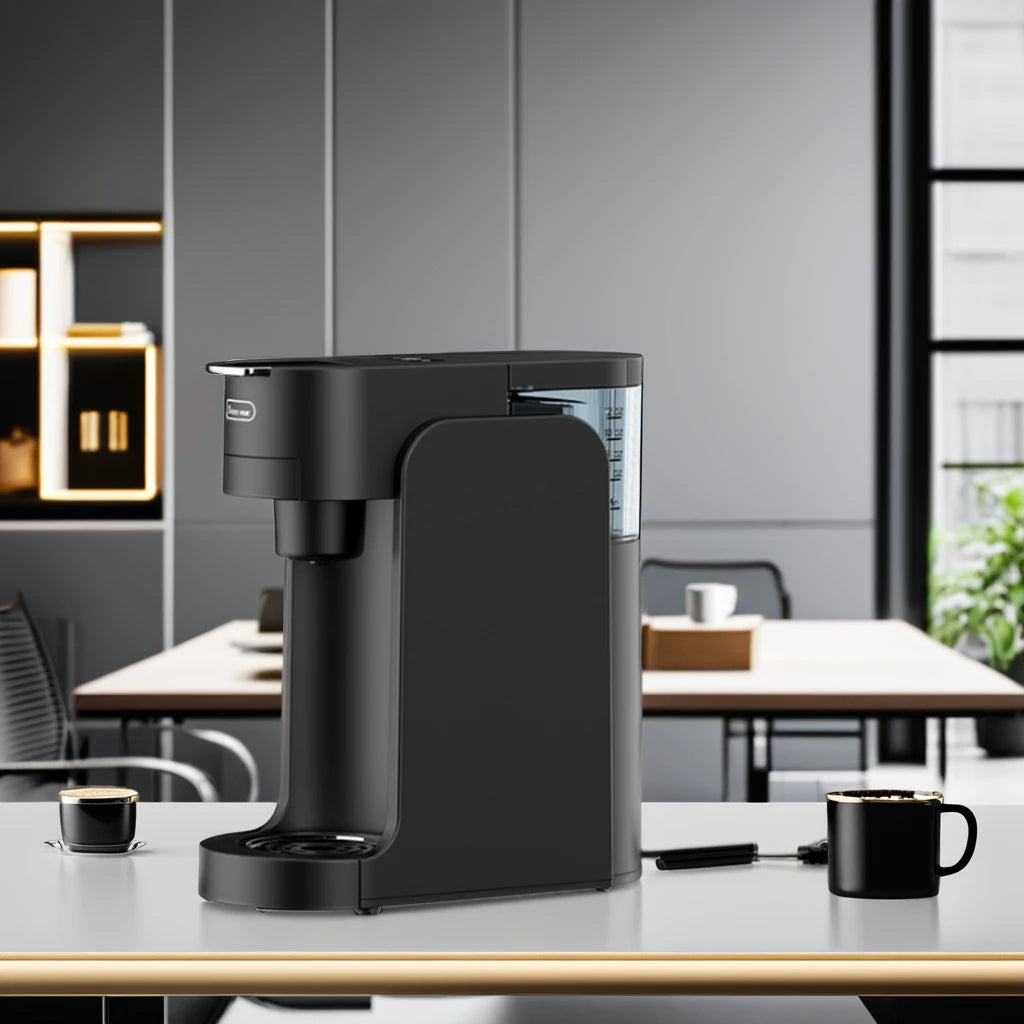Cafetière Expresso Automatique | Écran Tactile, Machine Économique pour Usage Domestique et Professionnel