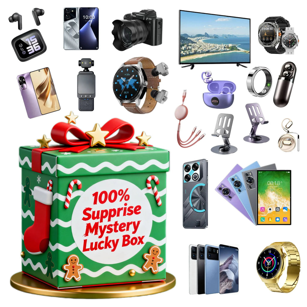 Coffret Mystère 100% Gagnant – 5 Pièces Électronique 3C Digital Surprise Lucky