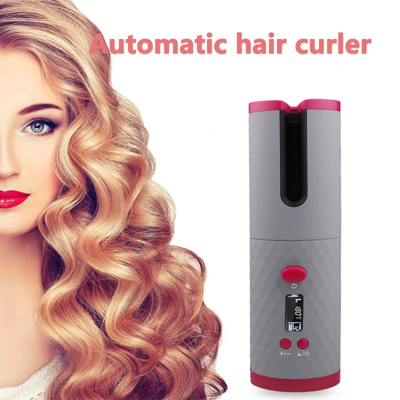 Boucleur de cheveux automatique sans fil, mini-boucleur rechargeable USB, best-seller