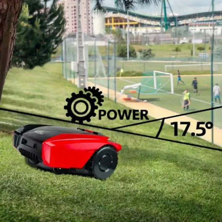 Tondeuse à gazon robotisée automatique et intelligente avec mini moteur électrique et navigation GPS pour terrain de football - NOUVEAU - À faire soi-même