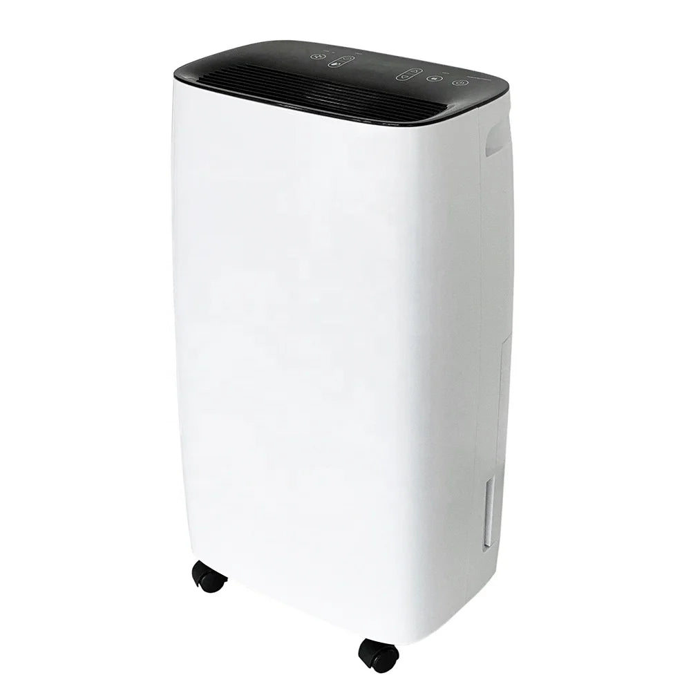 Déshumidificateur commercial 12 L, jusqu'à 185 m², panneau de commande tactile, 10 litres, pour la maison