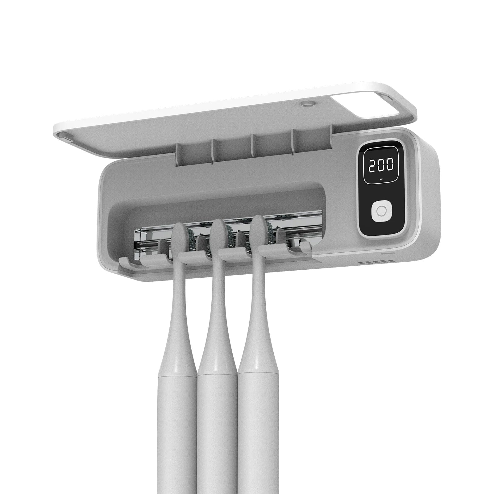 Porte-brosse à dents murale stérilisant pour la maison, best-seller 2024, sans perforation
