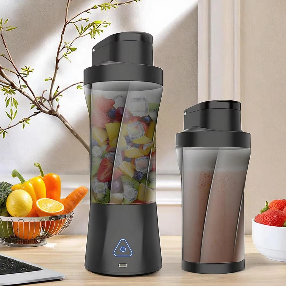 Presse-Agrumes Portable Rechargeable Sans Fil | Mini Extracteur de Jus Sans BPA pour Voyage et Smoothies