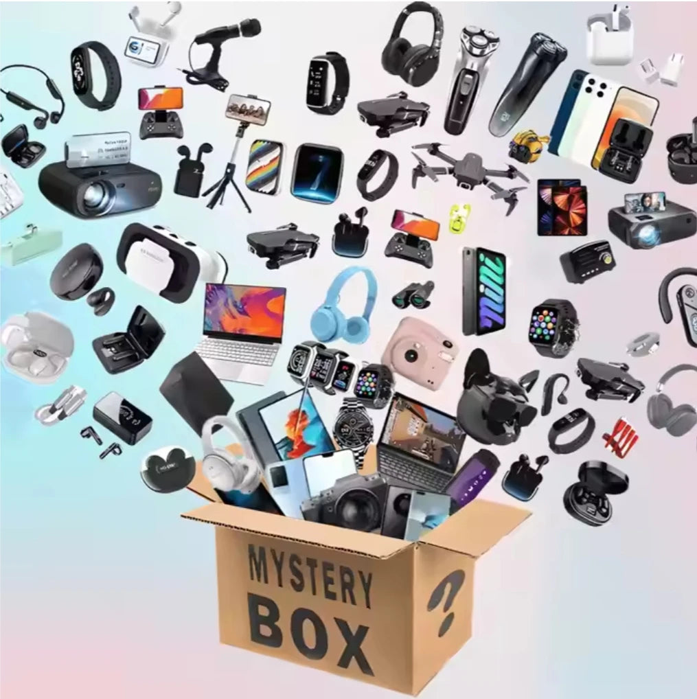 Coffret Mystère Écouteurs TWS & Bijoux – Cadeau Surprise Floral 1 à 5 Produits