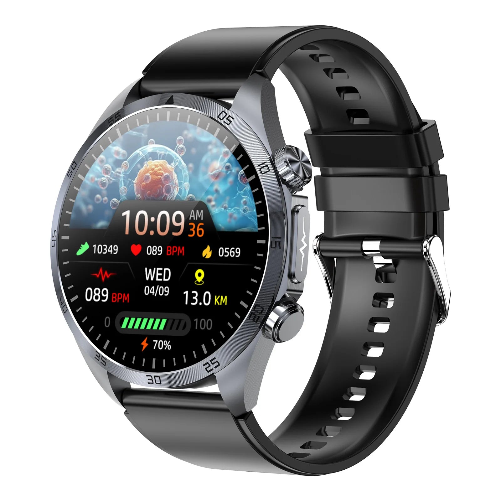 Montre Santé TK29 – ECG, Massage Sommeil, Pouls, Android & iOS | Mode