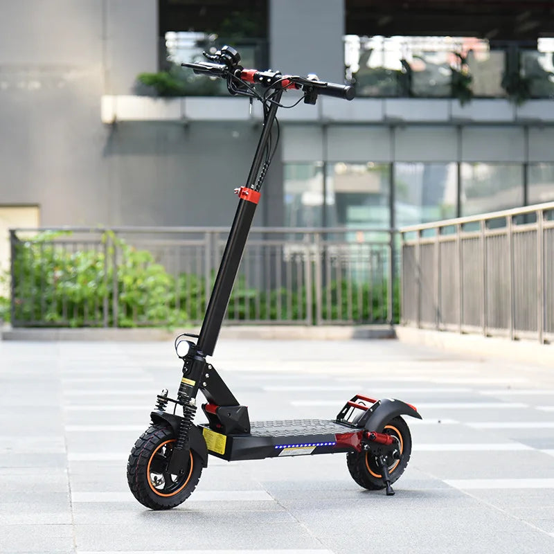 Trottinette électrique pliable pour adultes avec grande autonomie et vitesse réglable pour les déplacements urbains