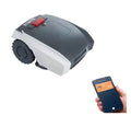 Tondeuse à gazon robotisée électrique sans fil entièrement automatique télécommandée, robot de taille alimenté par batterie, application mobile Path