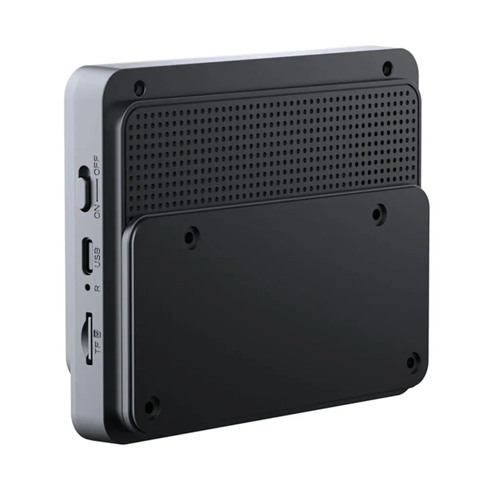 Sonnette vidéo intelligente HD avec interphone bidirectionnel sans fil WiFi et écran