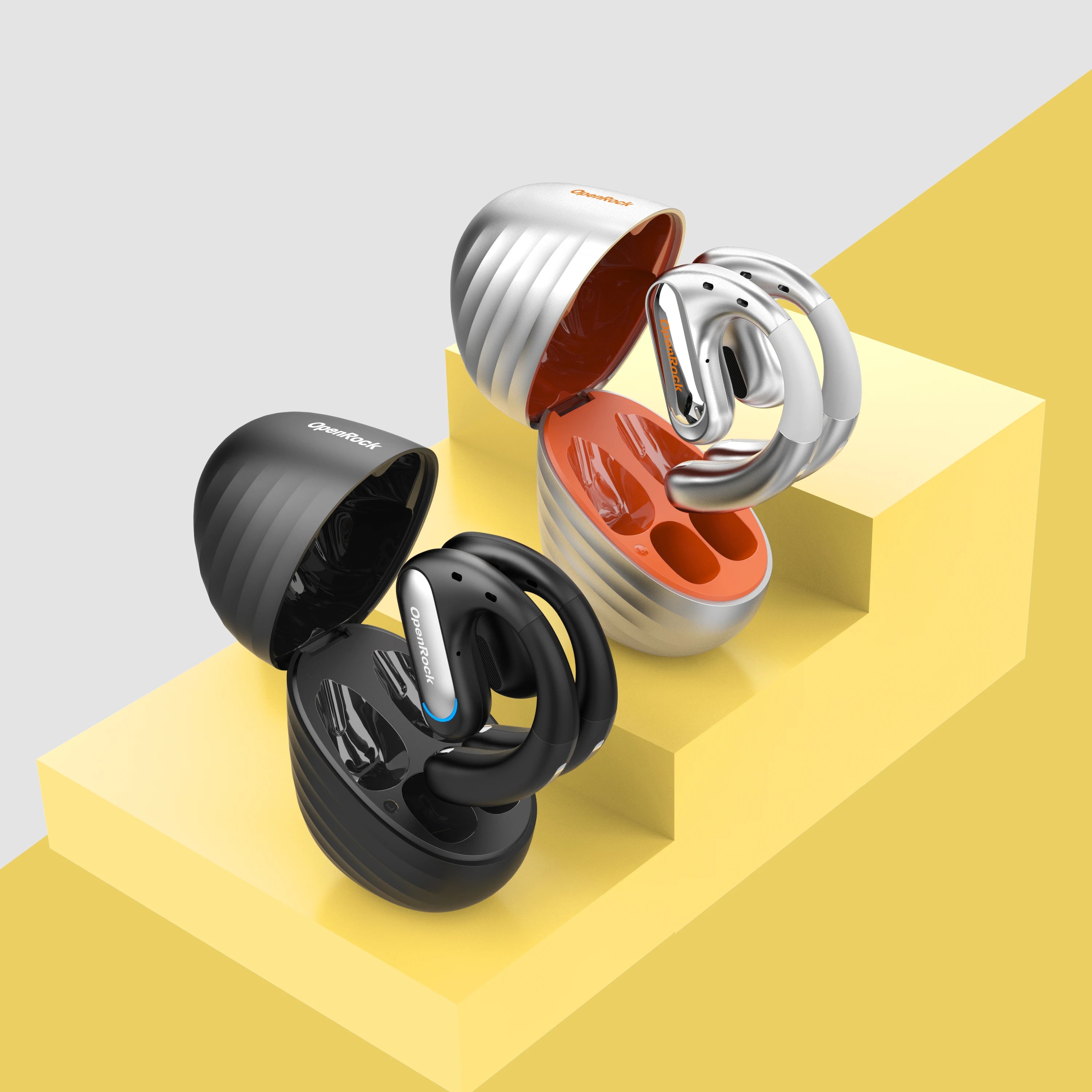 Écouteurs Open-Ear OpenRock T1 – Bluetooth 5.0, 15h Autonomie & IPX5 Sport