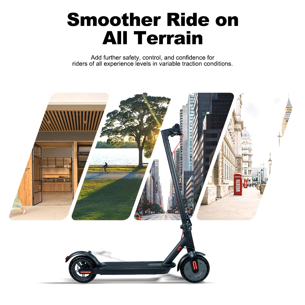 Trottinette électrique CEMOTO CEM-ES05 pliable 250 W, batterie 36 V 10,4 Ah, étanche IPX5, autonomie 30-35 km