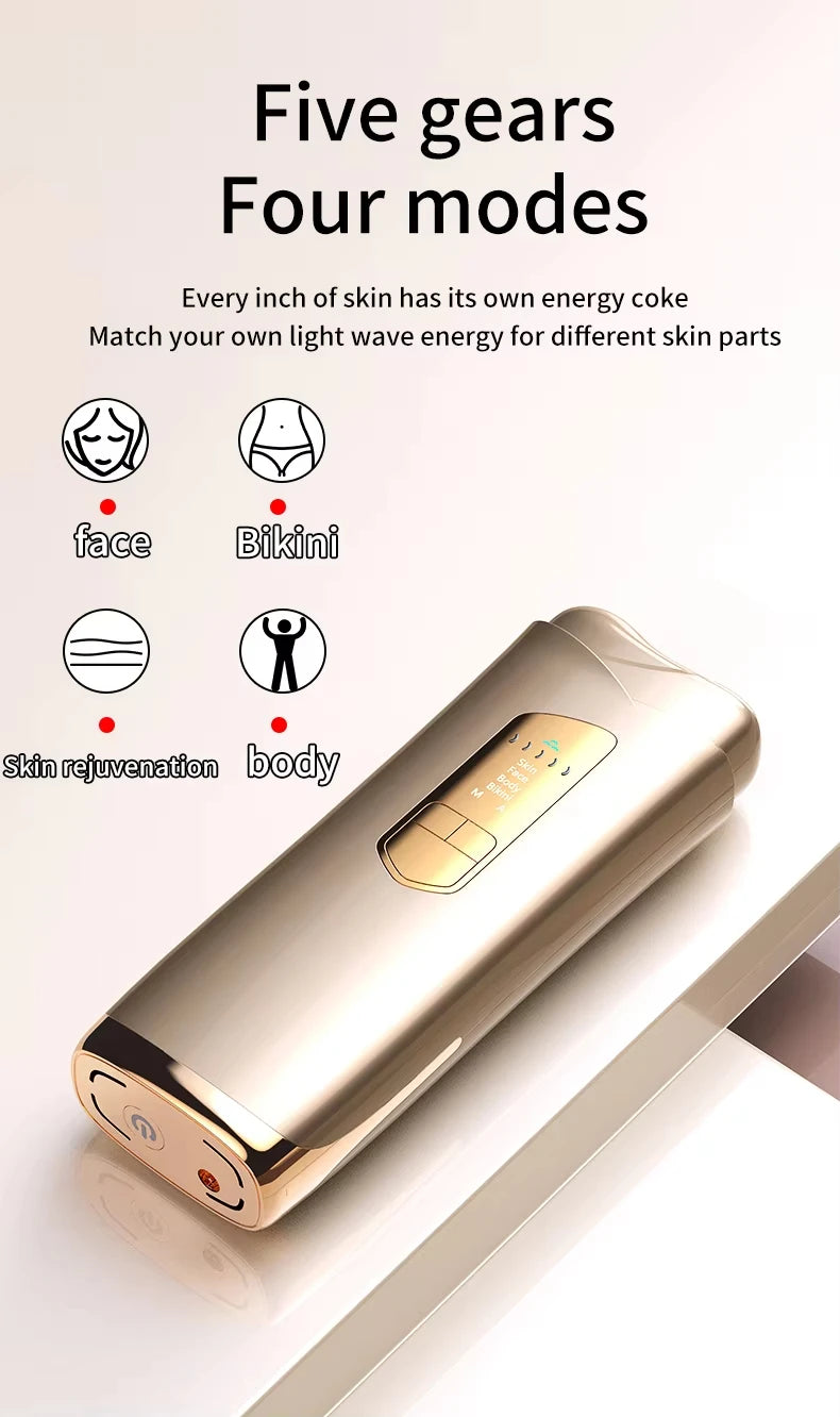 Épilateur IPL professionnel PAKISS BHT09, certifié CE/ISO13485, usage commercial, 999 900 flashs