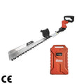 Taille-haie électrique sans fil SENGXIN SX411-1, qualité industrielle, vente directe d'usine, batterie Li-ion 24 V, lame de 610 mm, rouge