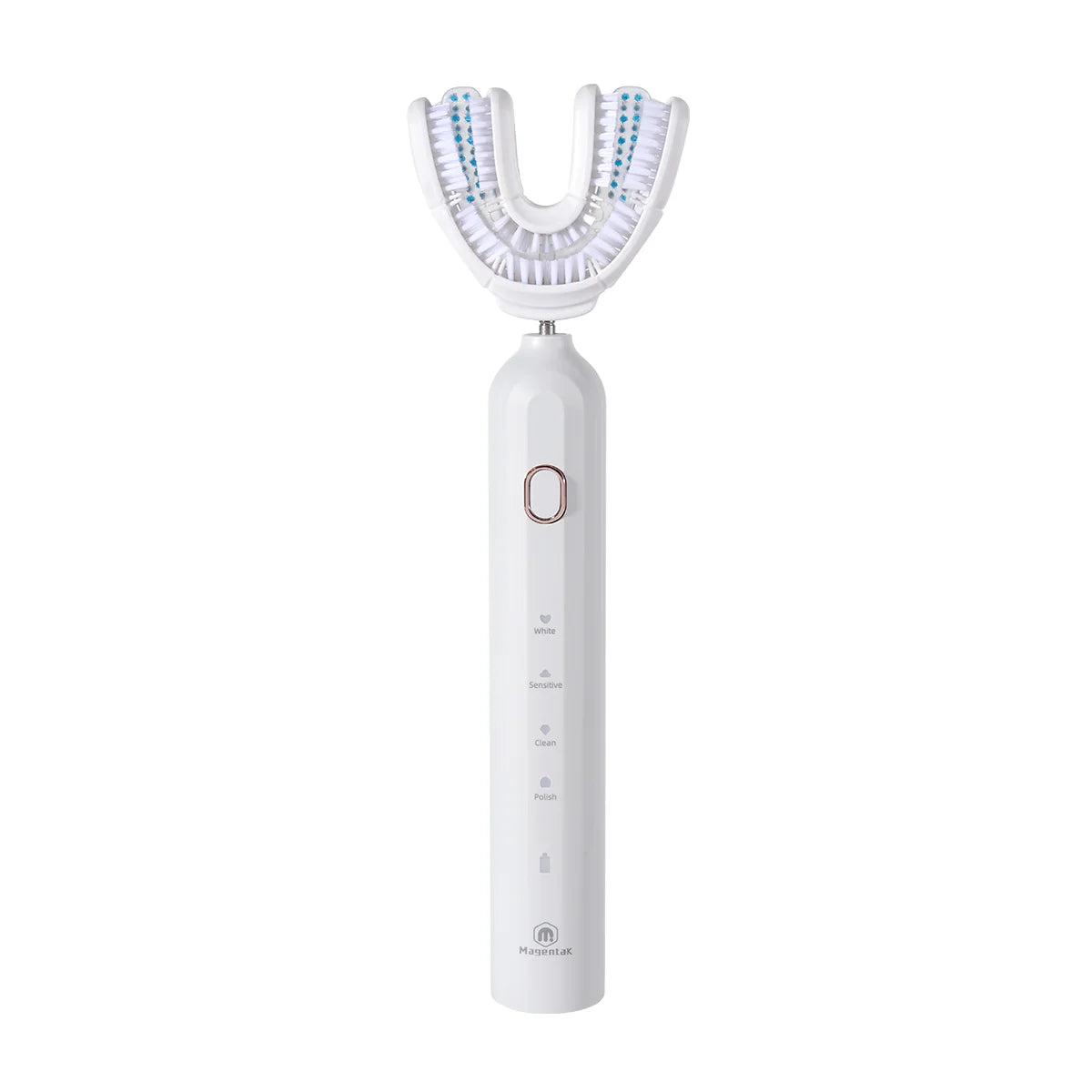 Brosse à Dents Sonique 360° en U | Hygiène Bucco-Dentaire, Nylon Souple et Blanchiment Dentaire à Domicile