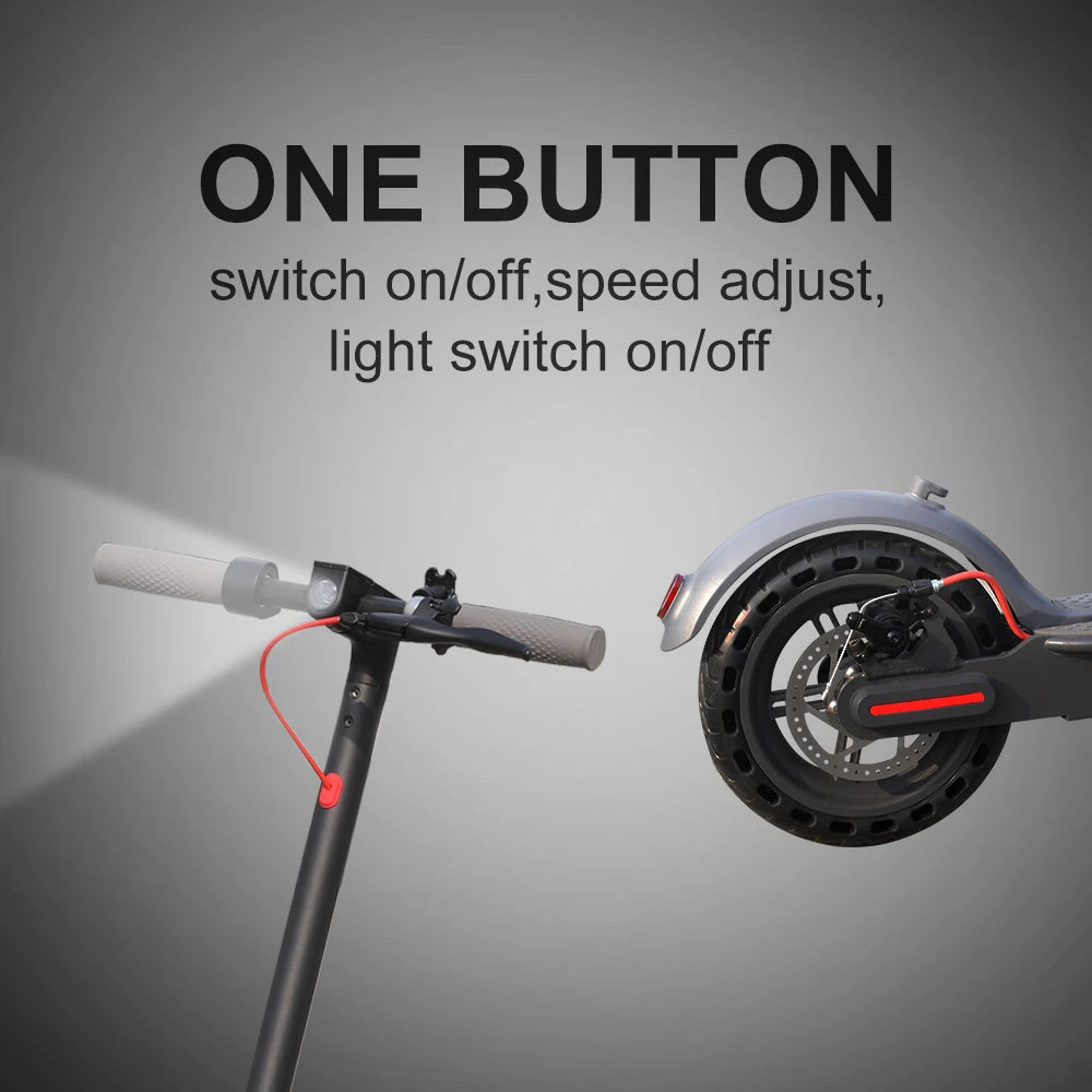 Trottinette électrique intelligente pour adultes avec technologie à onde sinusoïdale et régulateur de vitesse