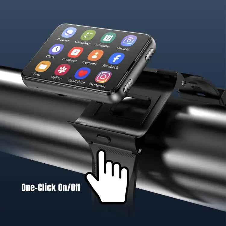 Montre Connectée 4G S999 – Android 11, 4Go+64Go, Déverrouillage Facial & Double Caméra