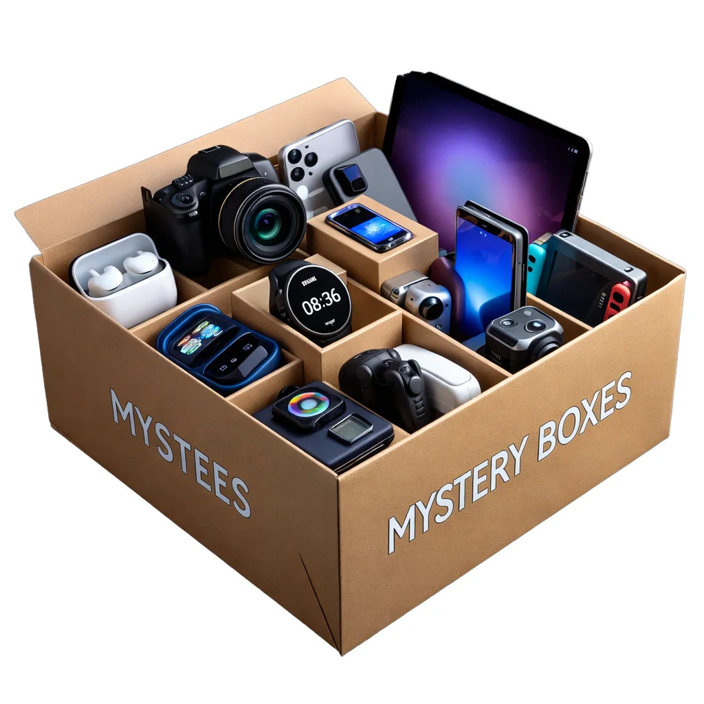Coffret Mystère Électronique 3C 1-3 Pièces – Montre, Enceinte, Écouteurs TWS Surprise