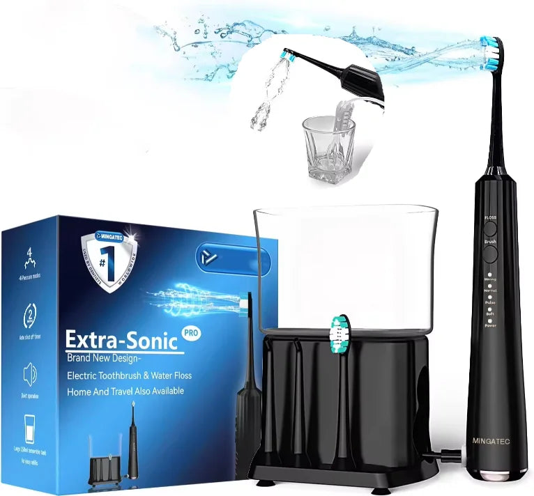 Brosse à dents électrique sonique portable et intelligente Dupont Premium, avec logo privé du fabricant