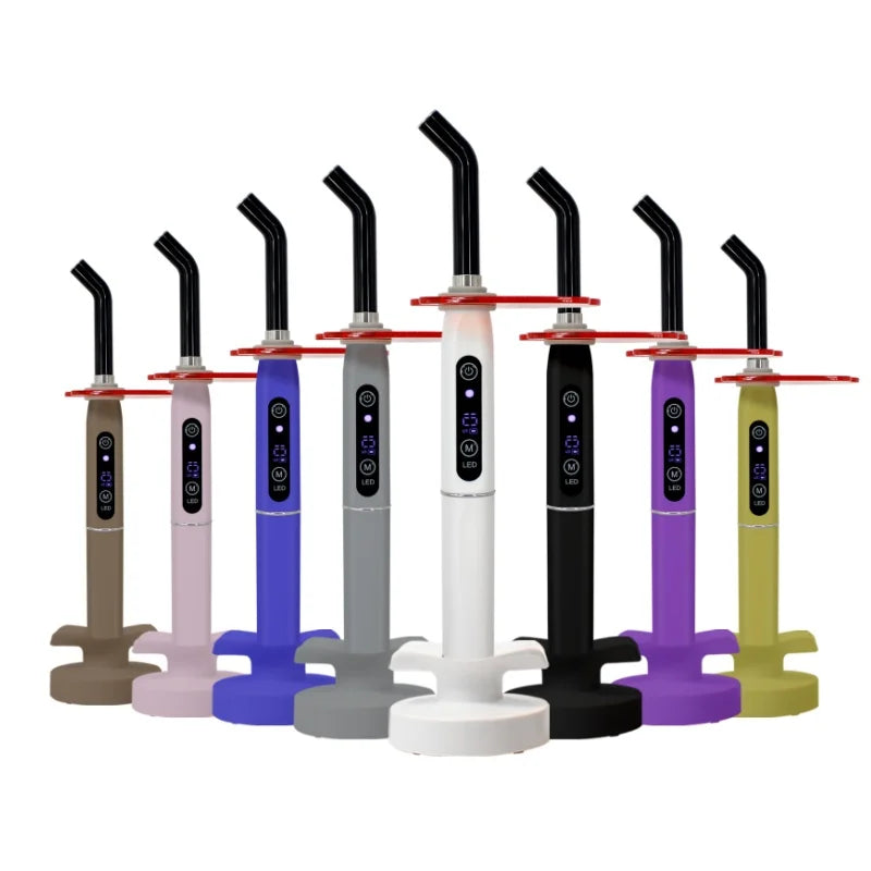 Lampe à polymériser dentaire LED sans fil haute puissance, appareil de polymérisation pour résine, outil dentaire sans fil