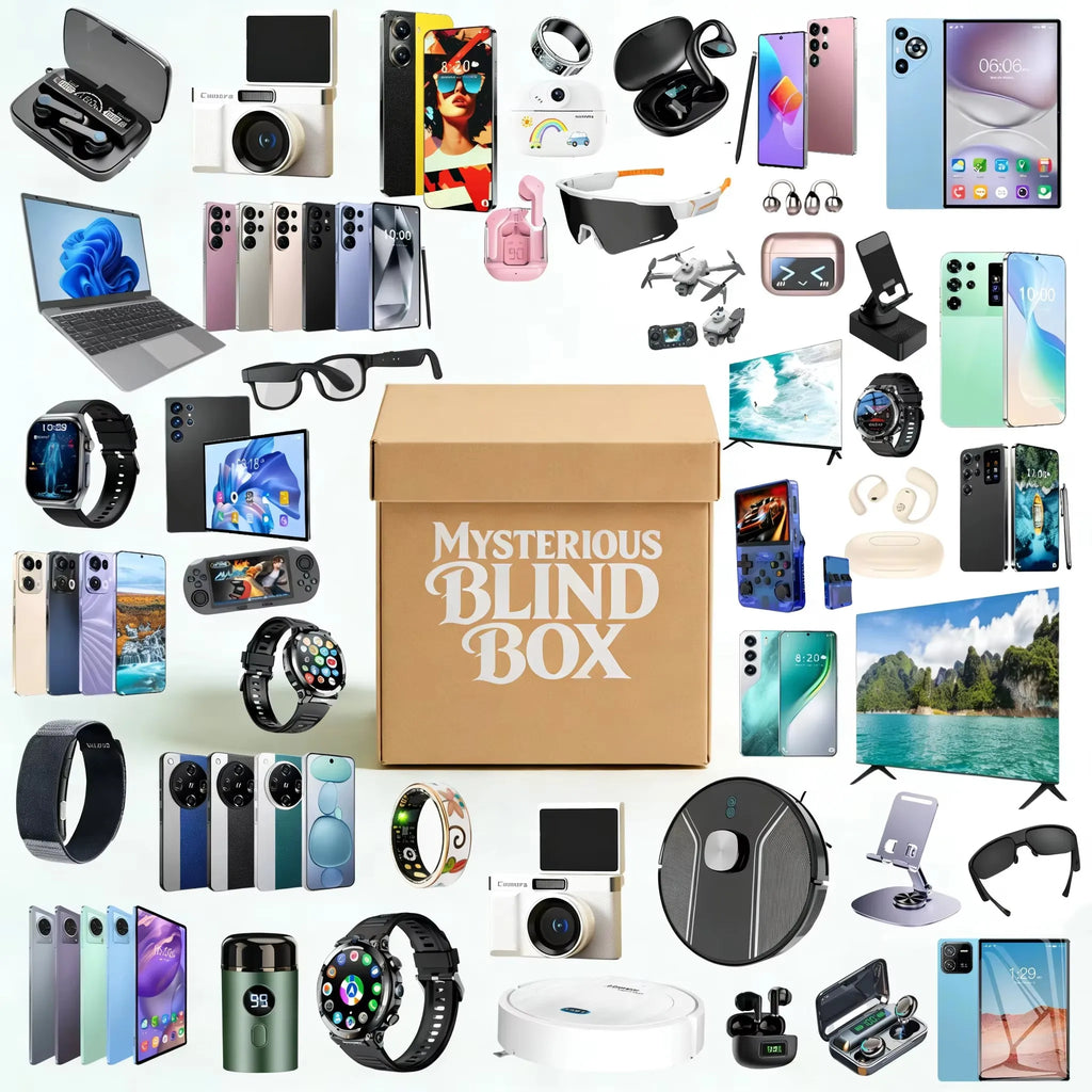 Coffret Mystère Digital 5 Pièces – Cadeau Couple, Électronique, Drône, Téléphone Surprise