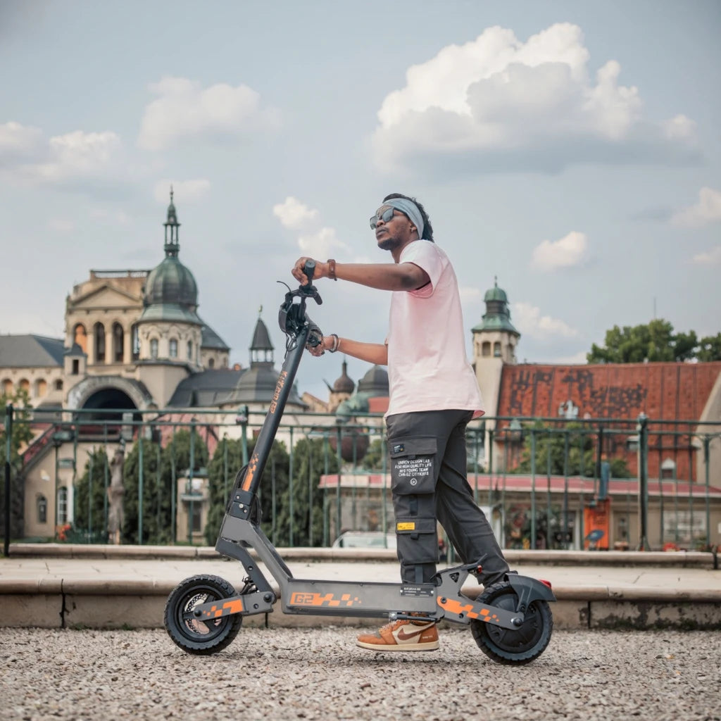 Trottinette électrique auto-équilibrée haute vitesse Kukirin G2 48 V 15 Ah pour adultes (en stock)